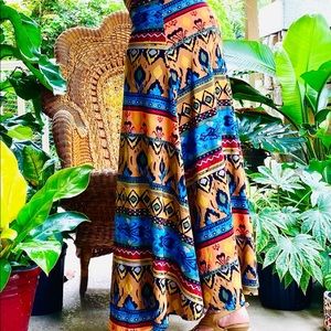 Boho maxi skirt/ dress